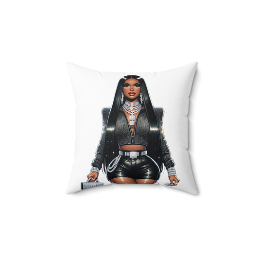 BADDIE Square Pillow